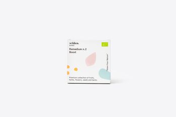 Infusions de plantes bio - Remède N°2 - Boost - Boîte de 10 x sachets de thé emballés individuellement 2