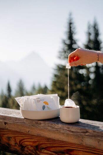 Infusions de plantes bio - Remède N°5 - Focus - Boîte de 10 x sachets de thé emballés individuellement 5