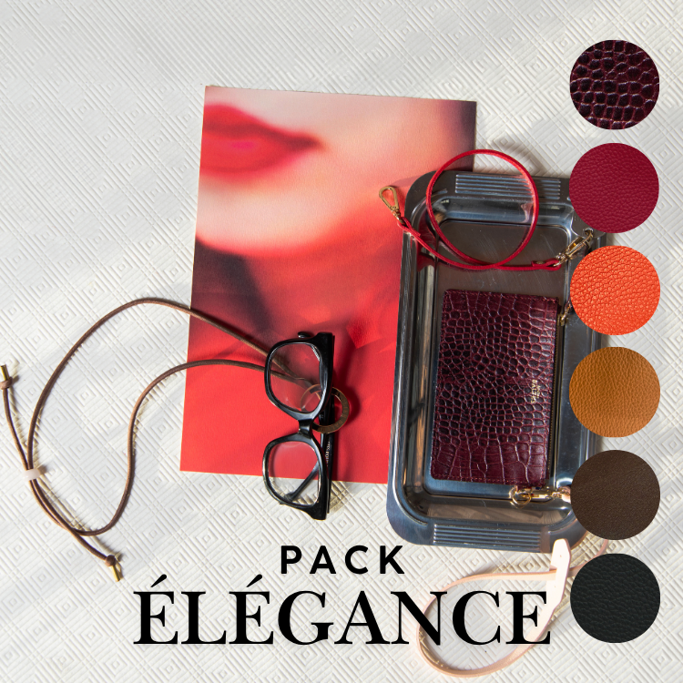 EVE PACK GENÄHTES LEDER - 6 Farben