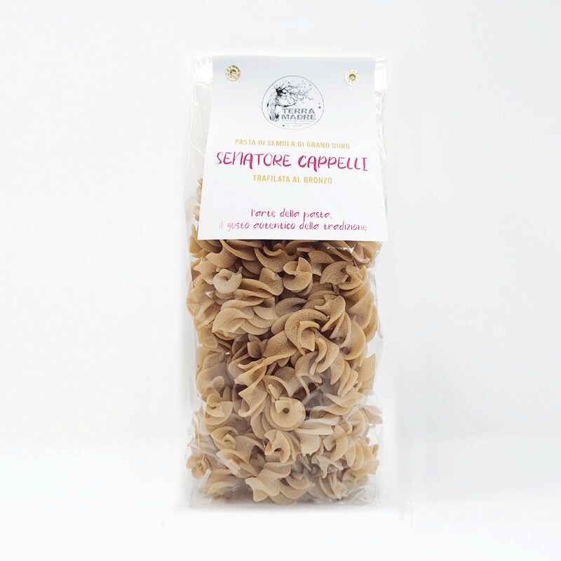 Artisanal iFusilloni pasta made from Senatore Cappelli durum wheat