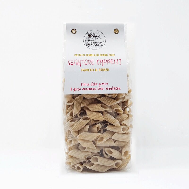 Artisanal Mezze Penne Pasta Made with Senatore Cappelli Durum Wheat