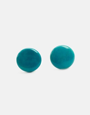 Goujon Confetti Tagua - Turquoise 1