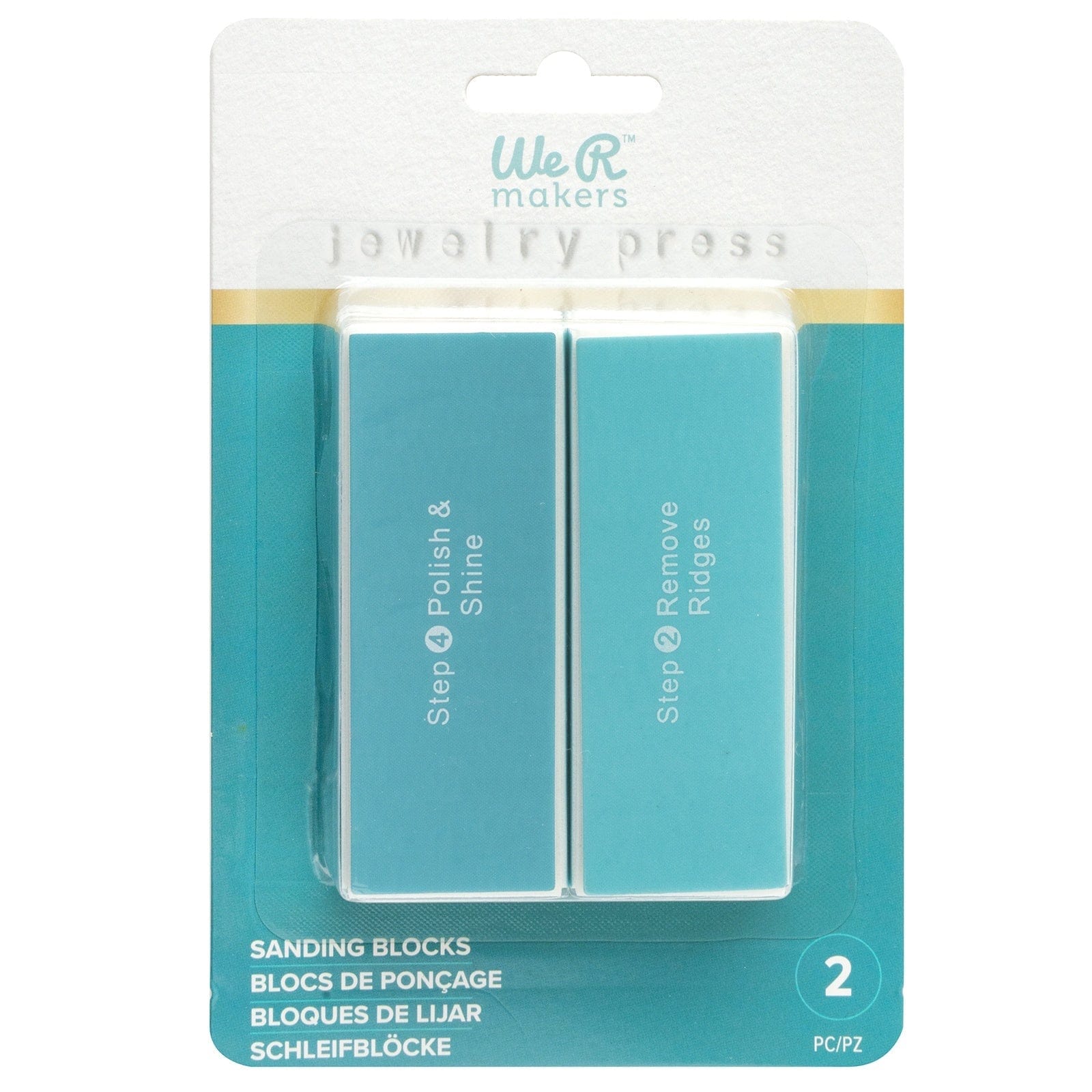 We R Makers – Jewelry Press Sanding Blocks – 2 Pack