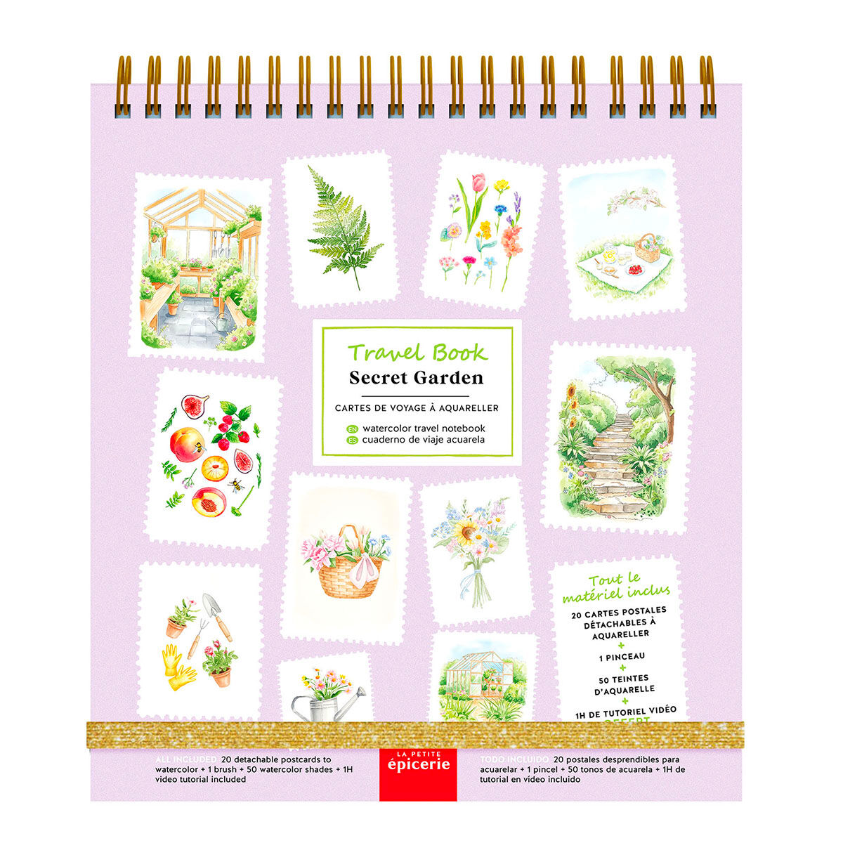 TRAVEL BOOK - SECRET GARDEN