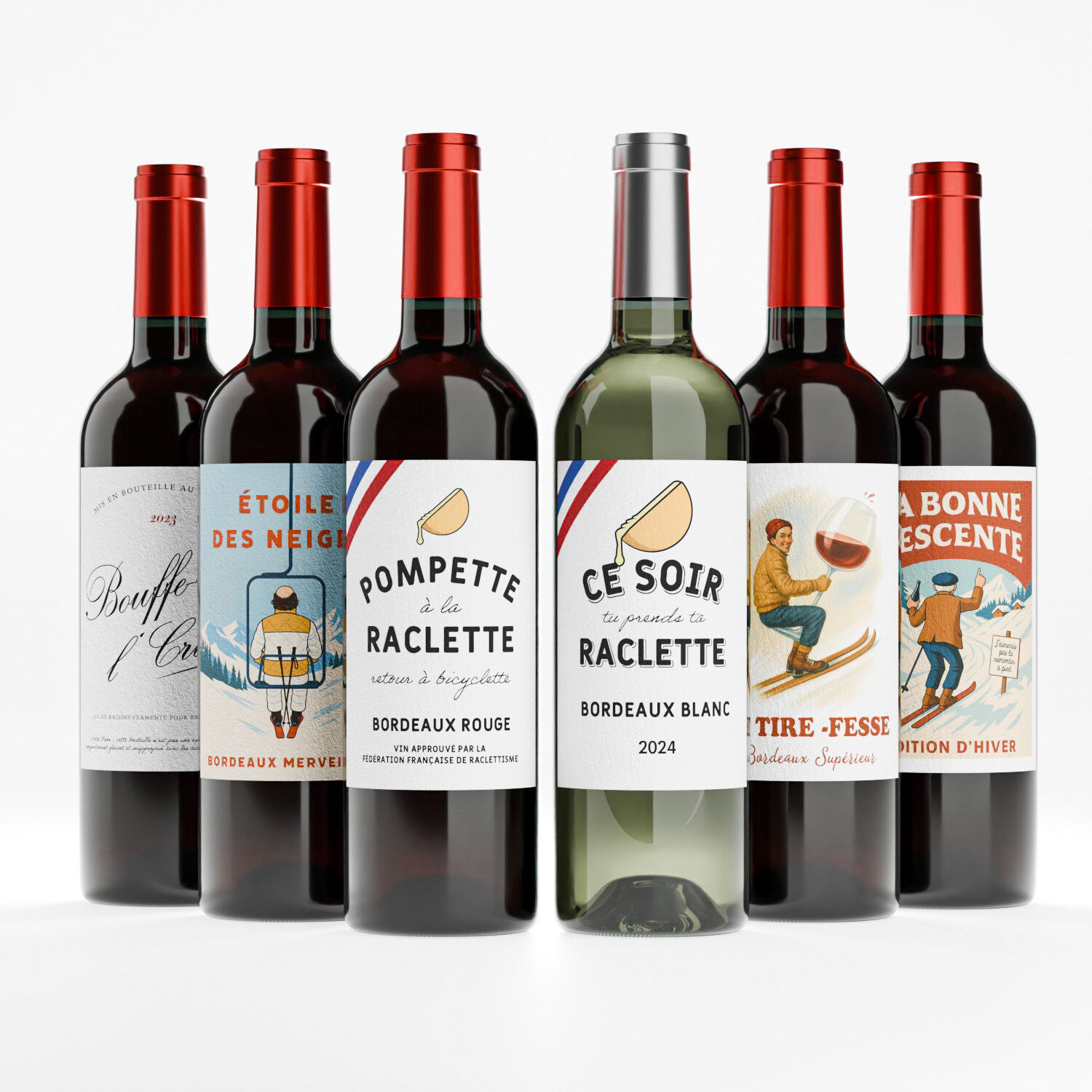 Pack d’implantation – Automne / Hiver | 36 bouteilles de 6 cuvées de saison