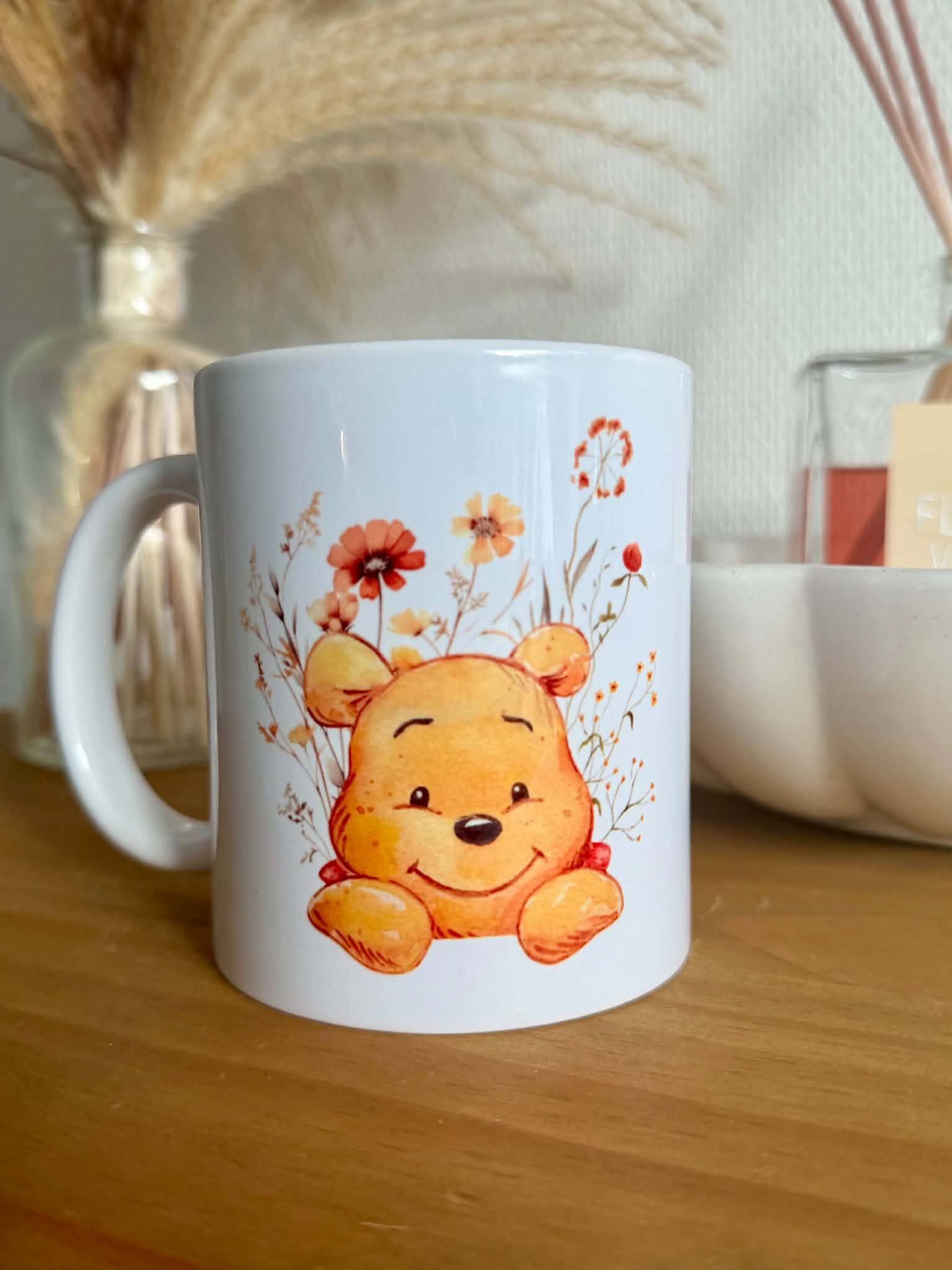 Floral mug
