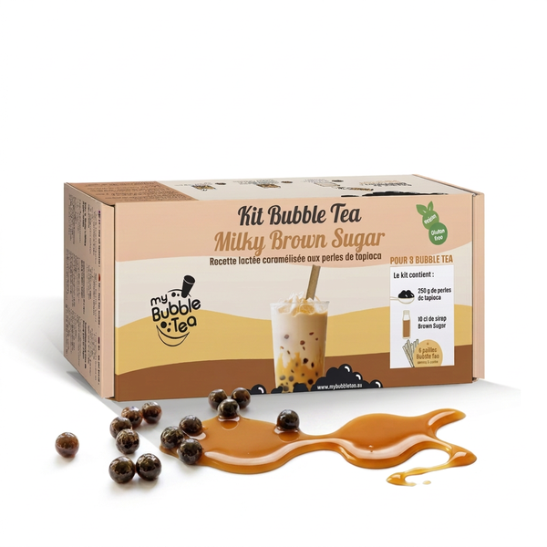 Bubble Tea Kit with Brown Sugar