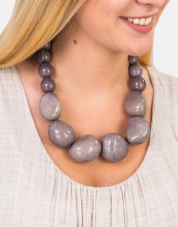 Collier Organico - Gris 1