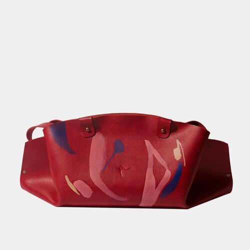 Eco belt bag red