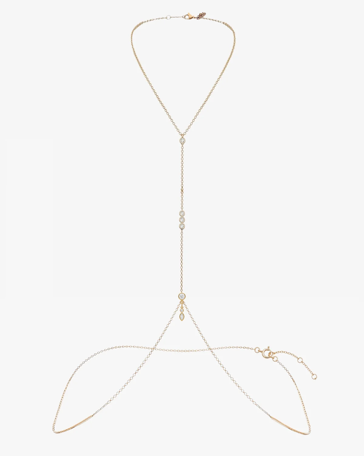 CRYSTAL BODY CHAIN