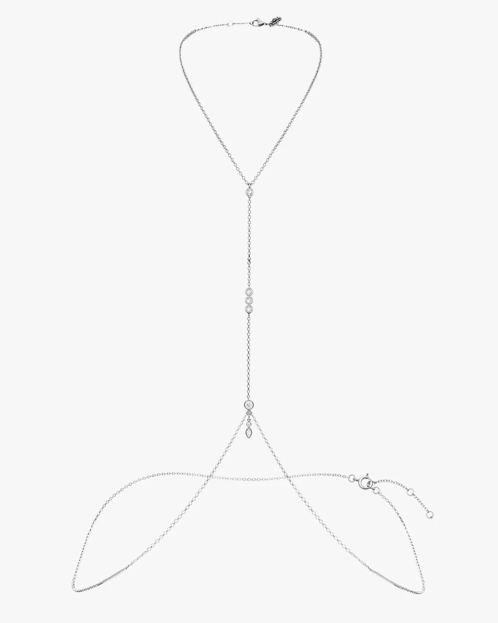 CRYSTAL BODY CHAIN