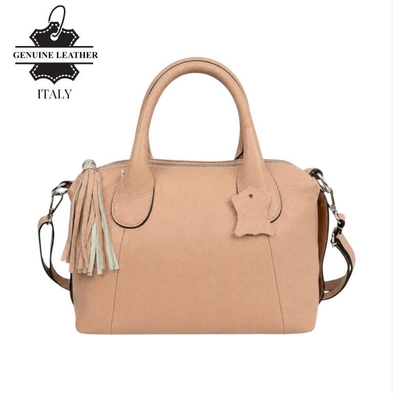 Transformable Handbag in Italian Leather. Promo