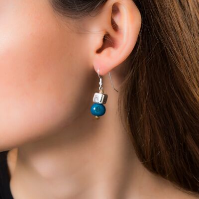 Boucles d'oreilles Acai Berry - Turquoise