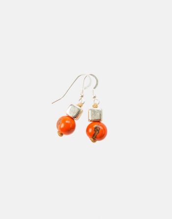 Boucles d'oreilles Acai Berry - Orange 2