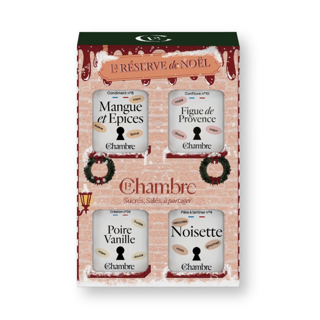 Set de regalo de Navidad 4 x 100 g - Entrega a partir del 10/10/2026