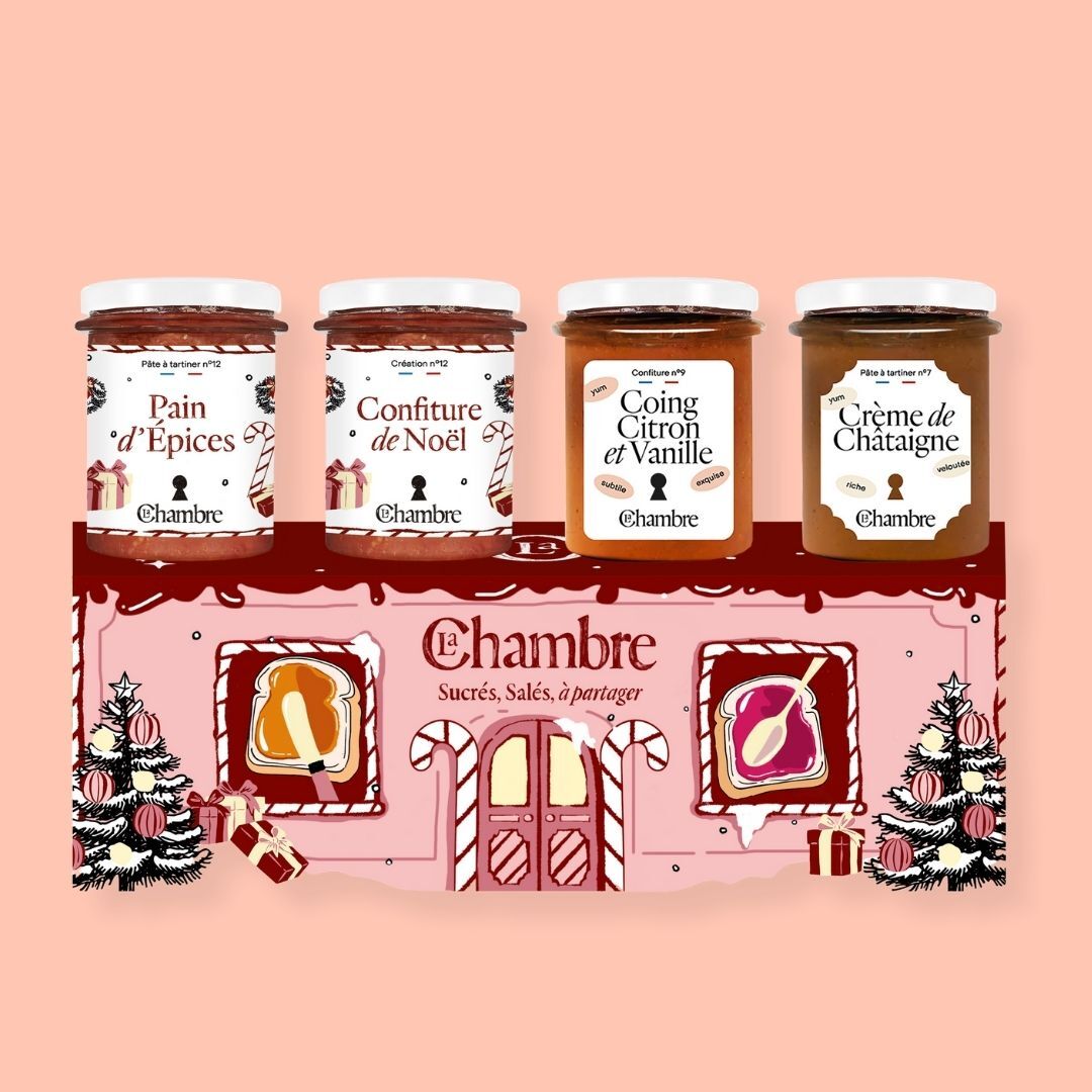 Set de regalo de Navidad 4 x 200 g - Entrega a partir del 10/10/2026
