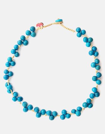 Collier court Acai Berry - Turquoise 4