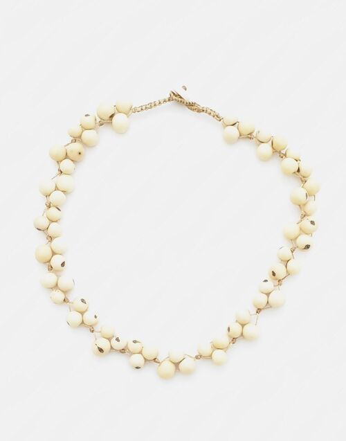 Acai Berry Short Necklace - Ivory