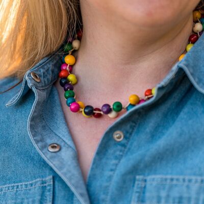 Acai Berry Short Necklace - Mehrfarbig