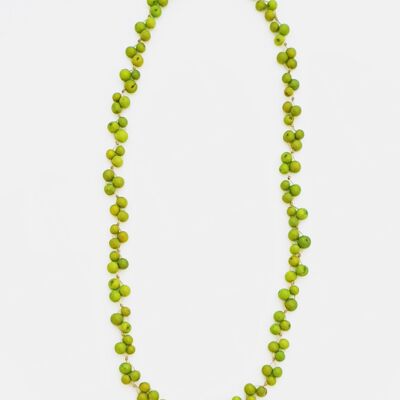 Acai Berry Long Halskette - Grün