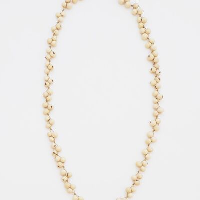 Acai Berry Long Necklace - Ivory