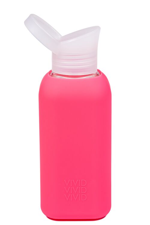 beVIVID Trinkflasche Glas - bottle glass 500ml watermelon