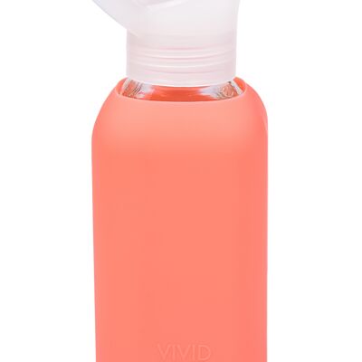 beVIVID drinking bottle glass - bottle glass 500ml pop