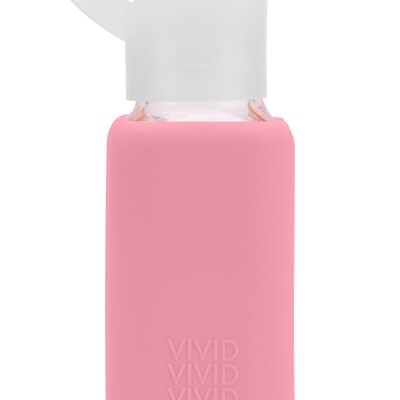 beVIVID Trinkflasche Glas - bottle glass 250ml flamingo