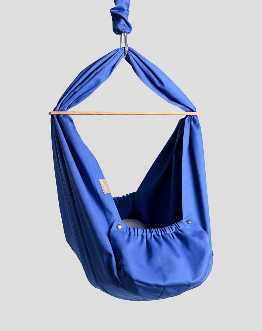 homba babyhaken hängende Wiege blau