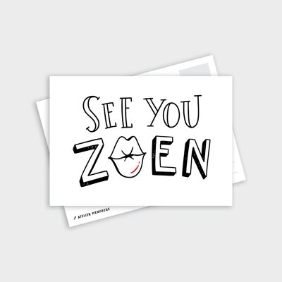 See you zoen - Kaart