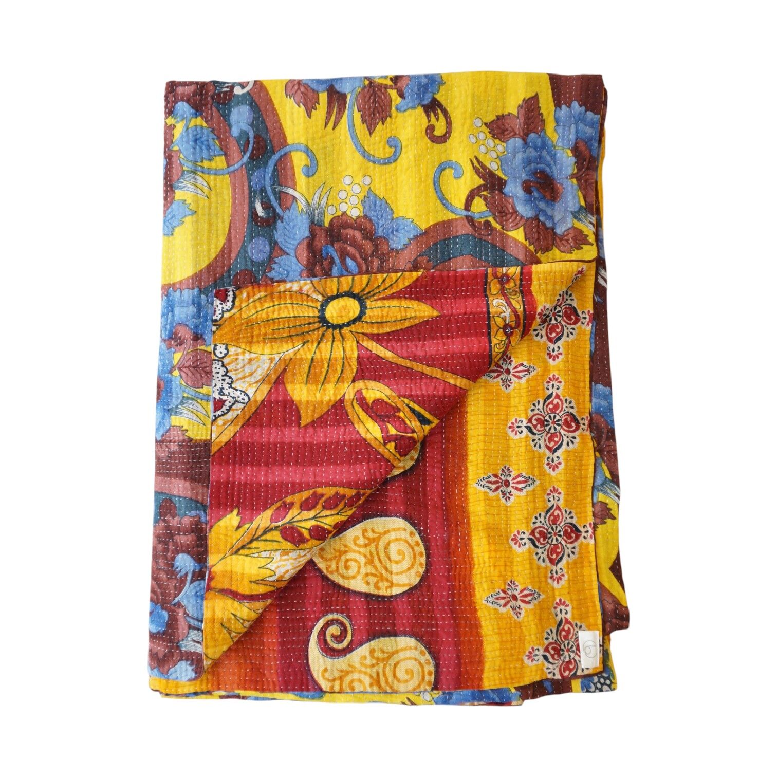 Blanket in kantha N°3