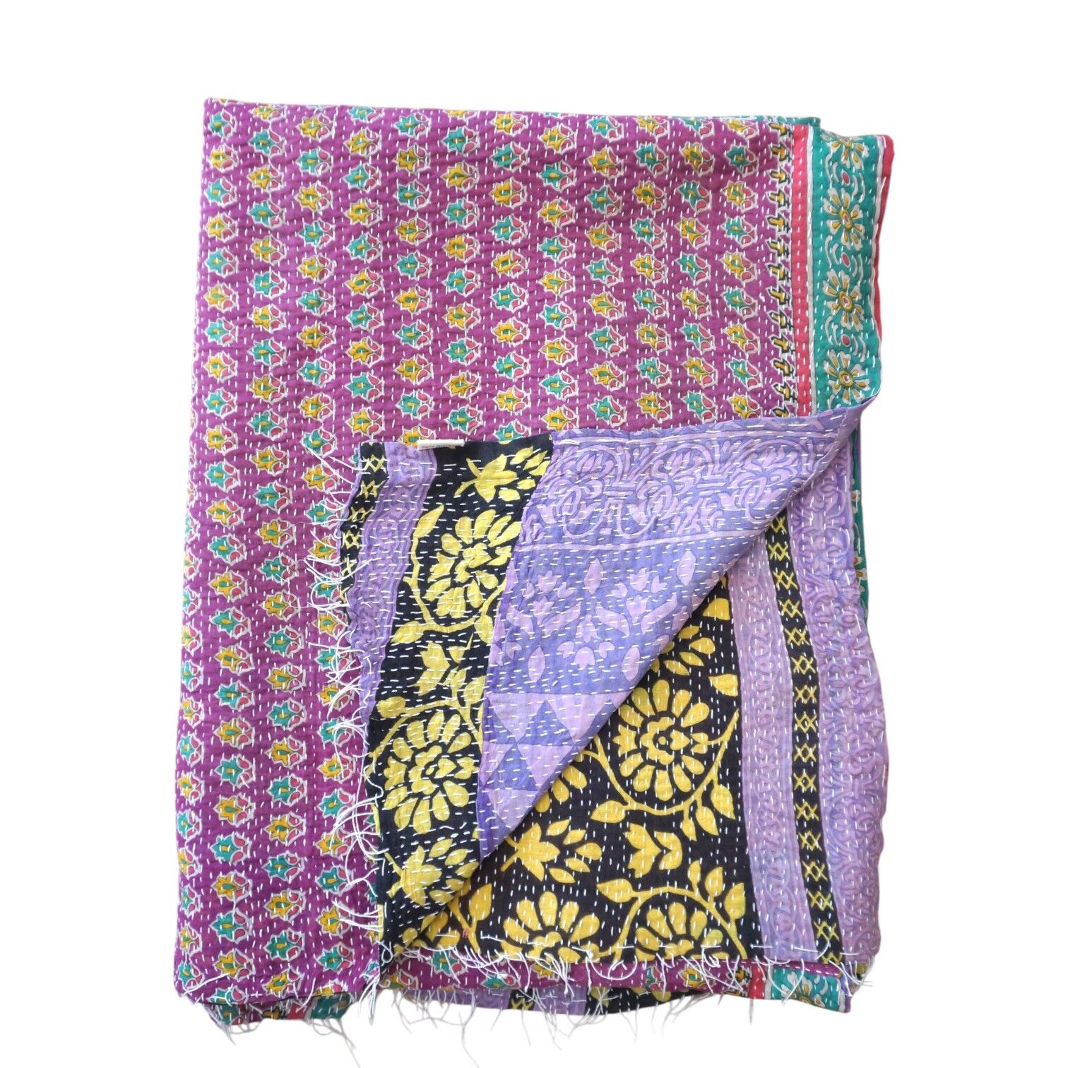 Blanket in kantha N°5