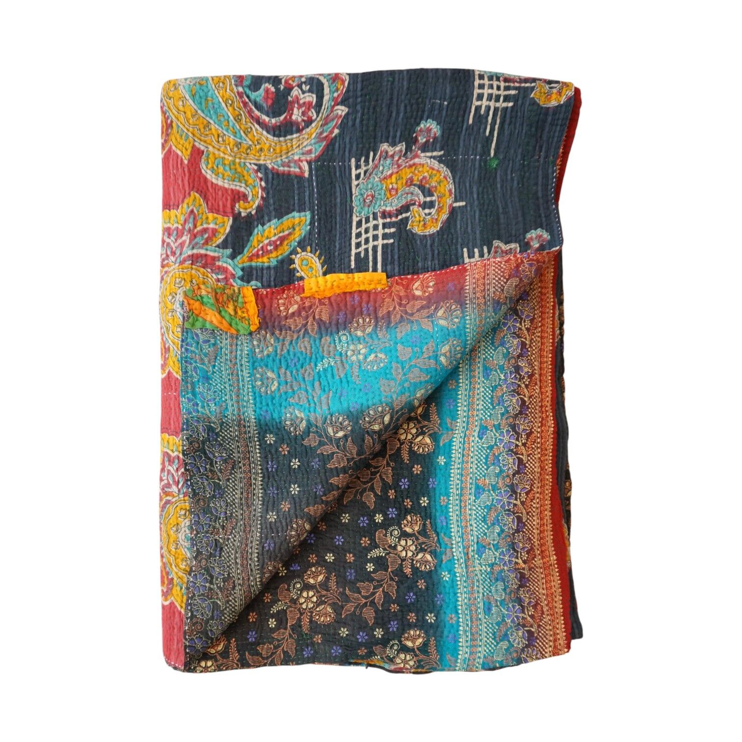 Blanket in kantha N°6