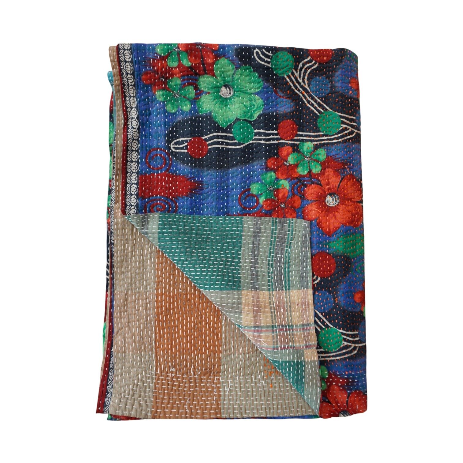 Kantha blanket N°7