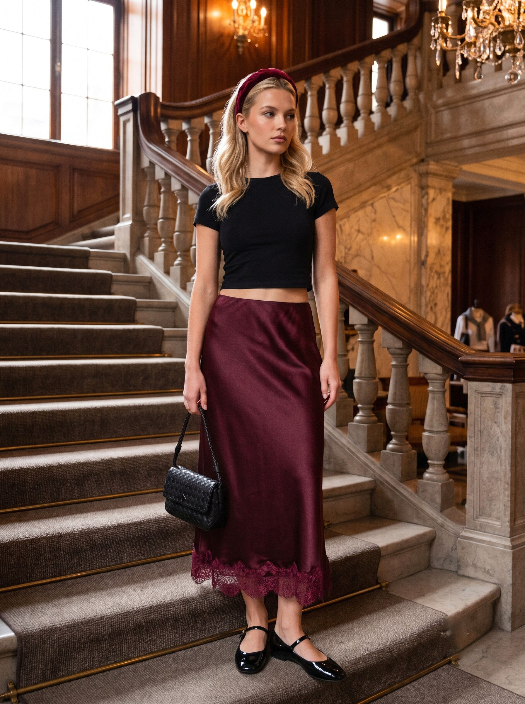 GY010 Lace Skirt