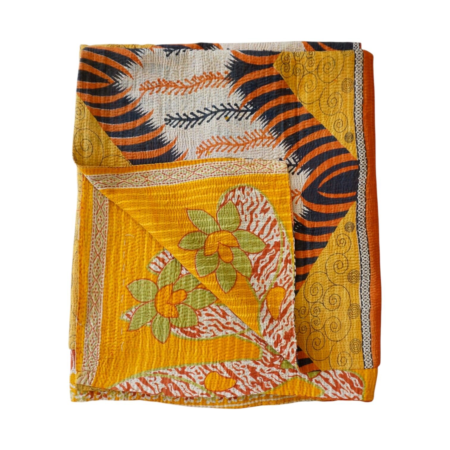 Kantha blanket No. 16