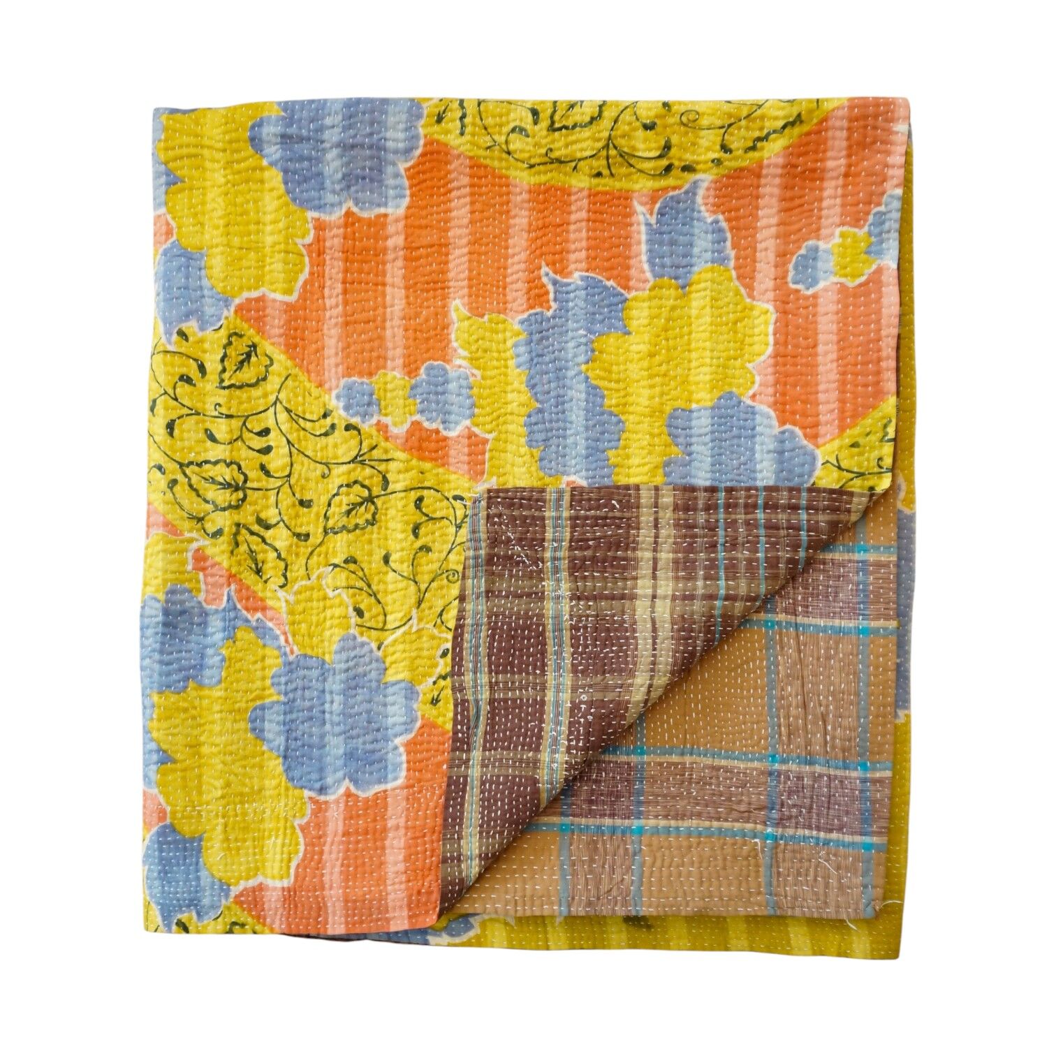 Kantha blanket No. 17