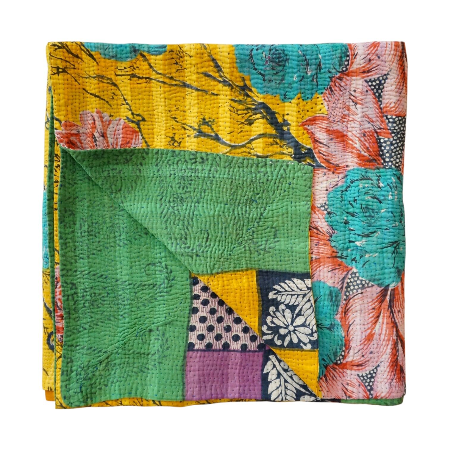 Kantha blanket No. 18