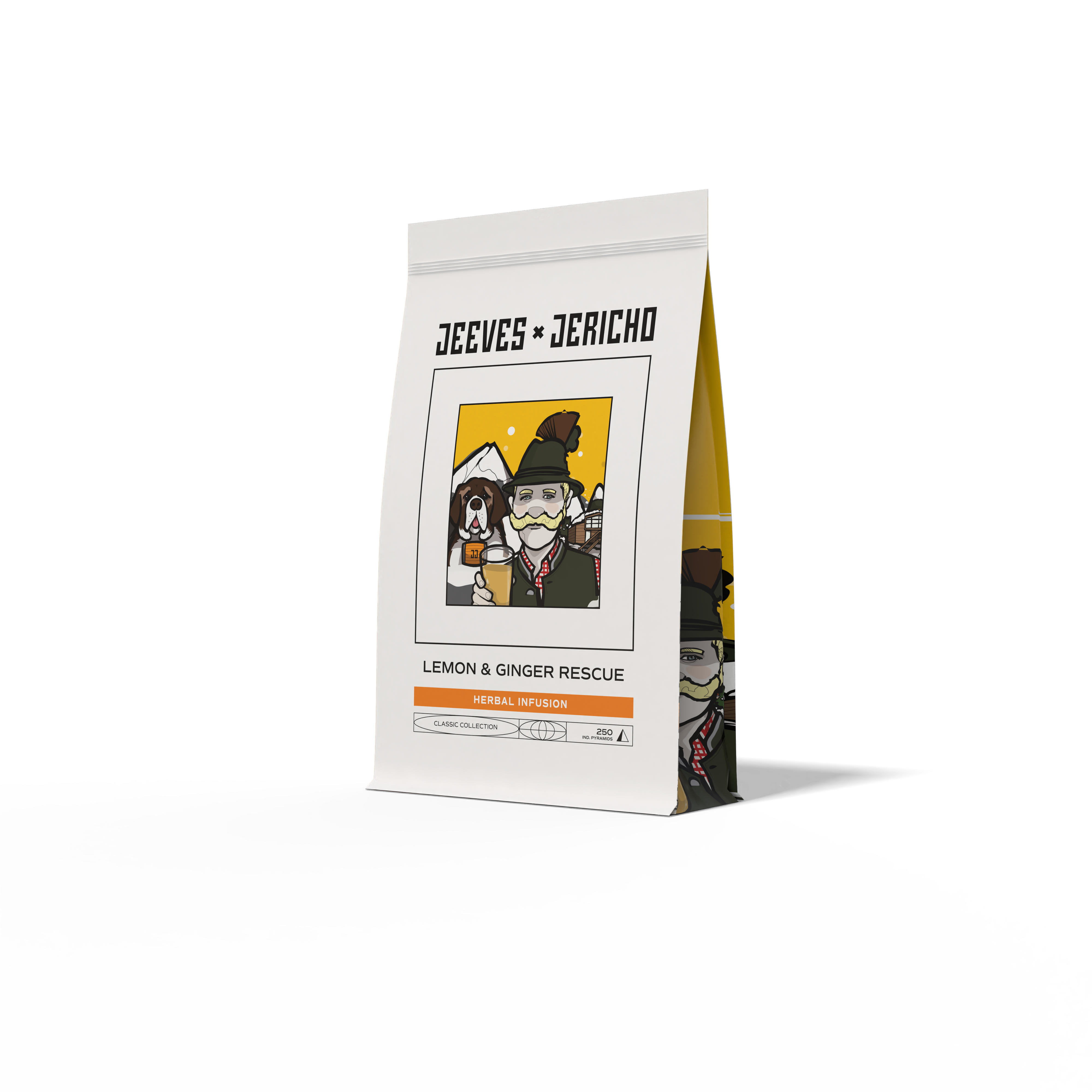 Lemon & Ginger Rescue Herbal Teabag 250's Bulk