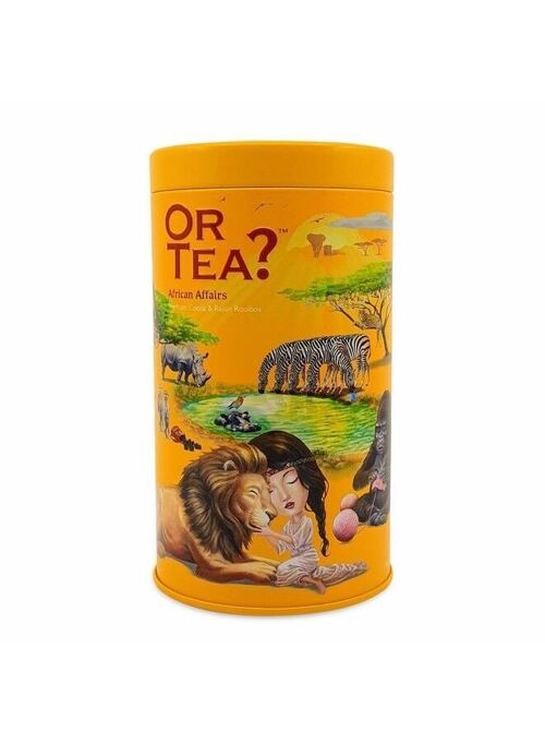 African Affairs - rooibos with raisins -  Tin Canister (Plug Lid) - 80g