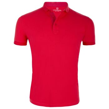 Polo H MC - Beacher - Corail 1