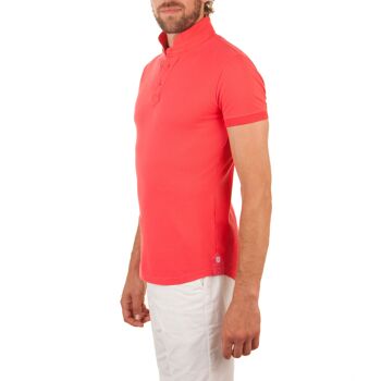 Polo H MC - Beacher - Corail 4