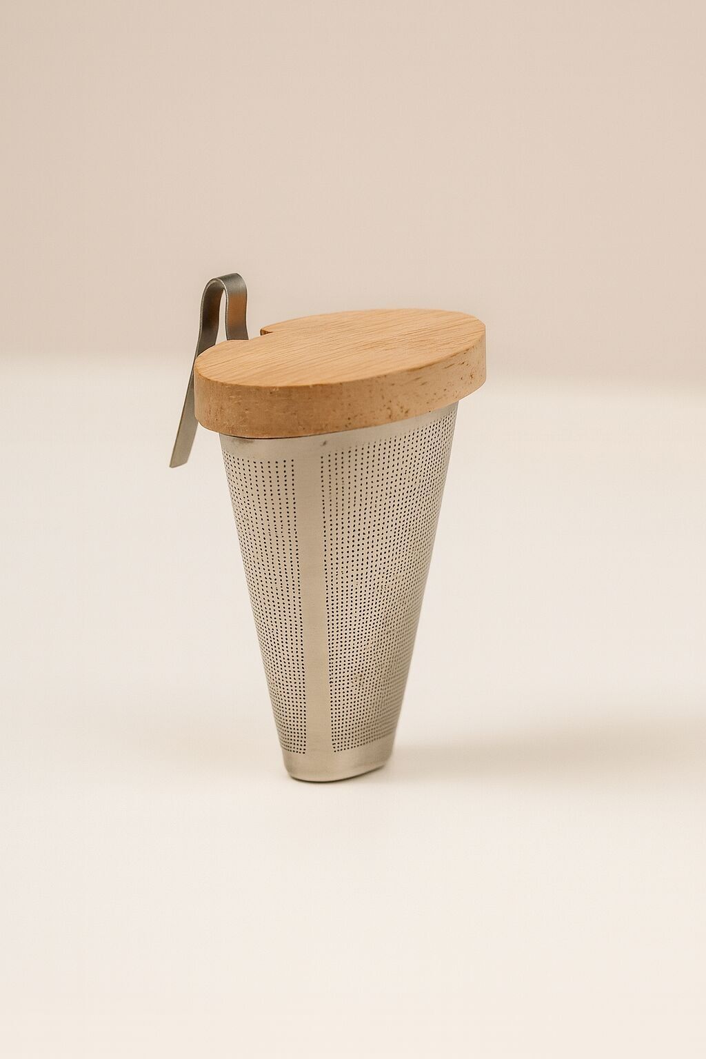 SVEN Tee-Ei aus Edelstahl mit Holzdeckel