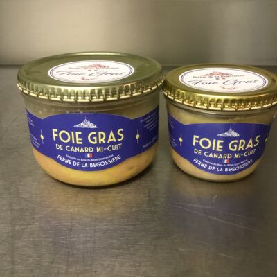 Foie gras de canard entier mi-cuit 250g