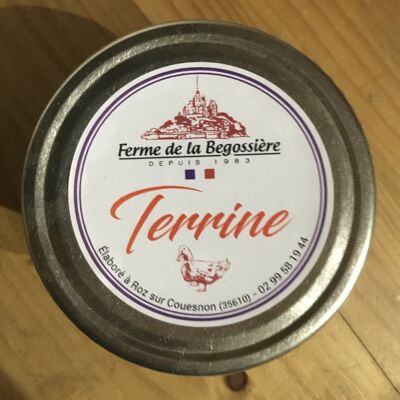 Terrine de foie gras au gin 160g