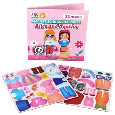 Magnetic game "Alice & Agatha"