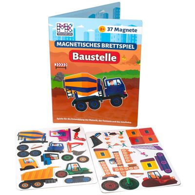 Magnetic game "The construction site"