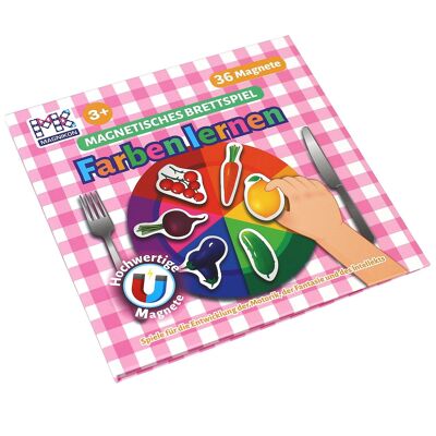 Magnetic game "learning colors"