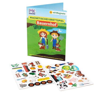 Magnetic game "farm"