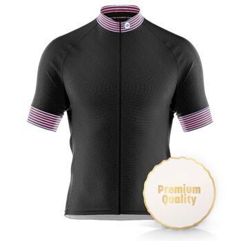 Maillot graphique noir pour hommes 48 2